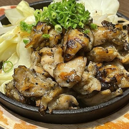 炭焼き鉄板(鶏)