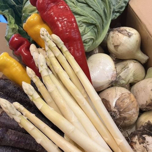 オーナー厳選野菜を使用◎