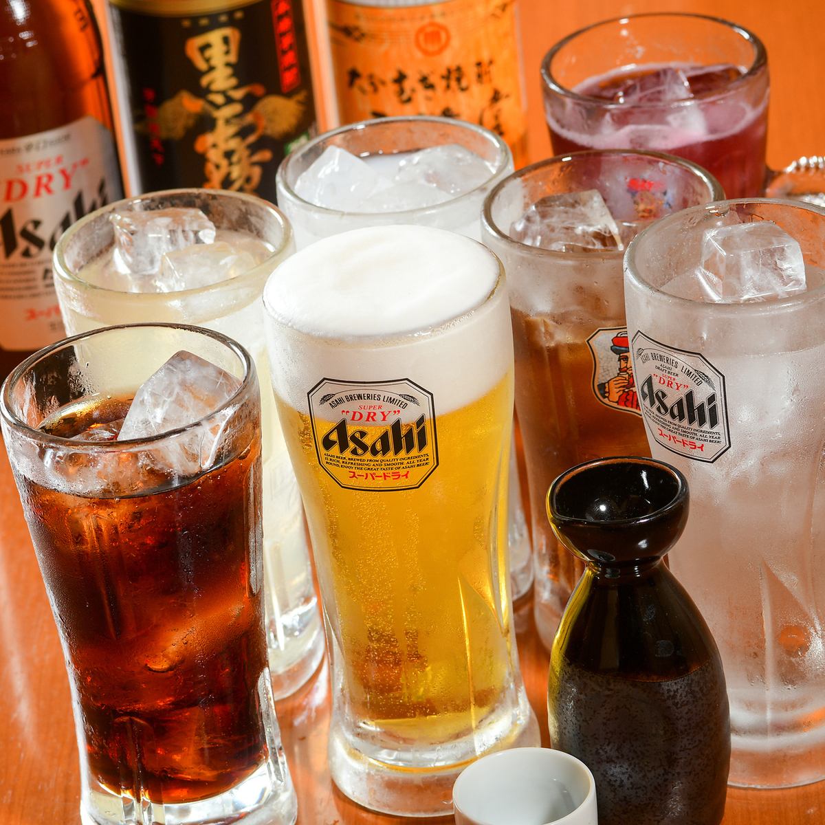 単品2h飲み放題をご用意しております。