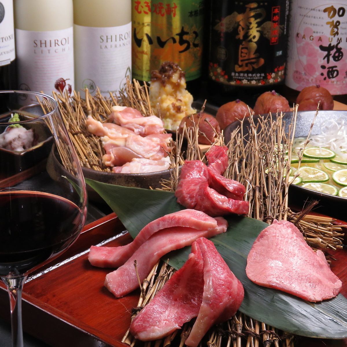 [Open from 17:00 to 24:00] Enjoy carefully selected meat in a stylish restaurant♪ Semi-private rooms are also available!