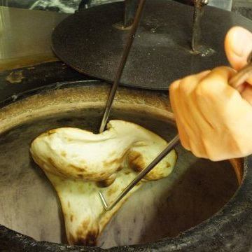 Bake in the kiln of the store