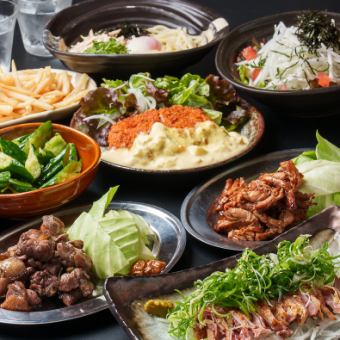 【2時間飲み放題付き】当日OK！ひよこコース全8品3,800円 (税込)