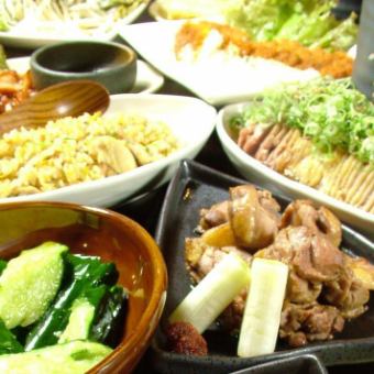 【学生限定！】鳥造鶏とりコース(全8品/2h飲み放題付)