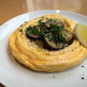 ナスのオムレツ フィレンツェ風