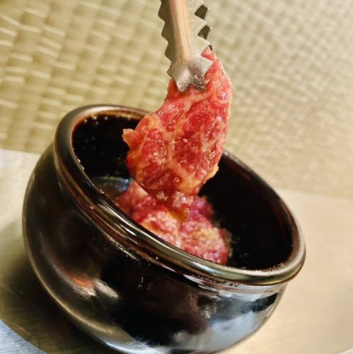 牛肉のニンニク壺