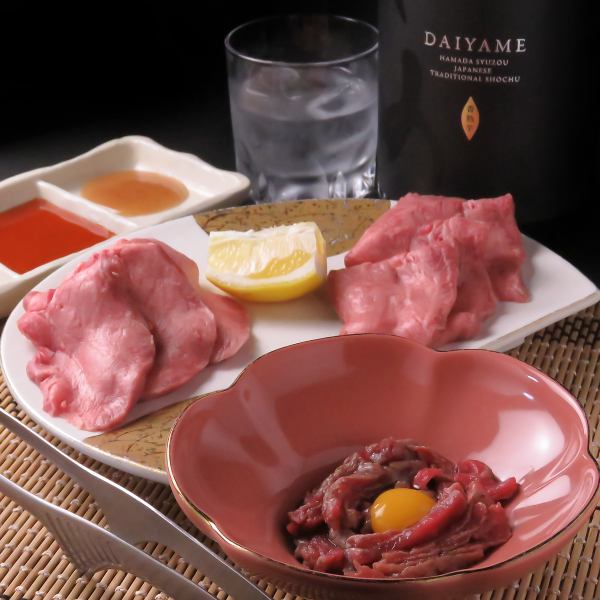 【イチオシ◎】ボリュームコース 全9品6,850円(千里コースに赤身とセセリがプラスされます！)