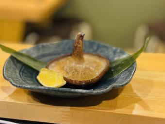 椎茸塩焼き or 天ぷら