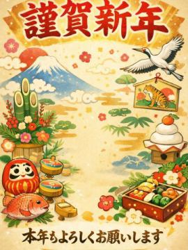 新年のご挨拶
あけ