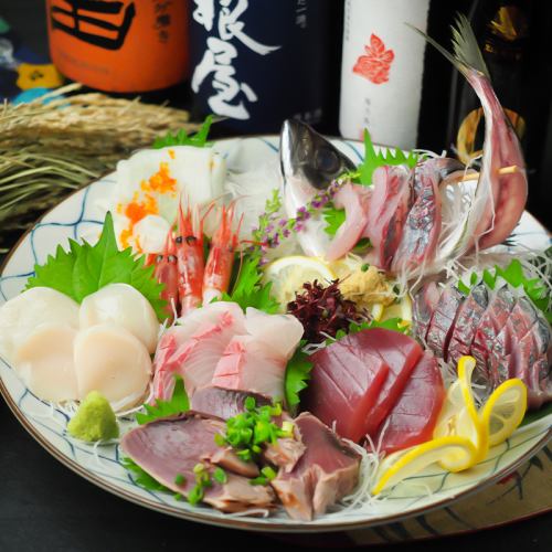 朝〆鮮魚のお刺身7種盛り合わせ