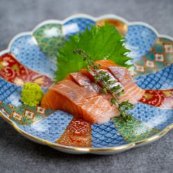 サーモンのお刺身