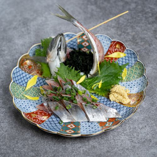 【数量限定】鯵の姿造り