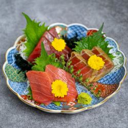 【豪華】生本マグロ3種食べ比べ