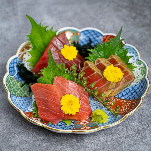 【豪華】生本マグロ3種食べ比べ