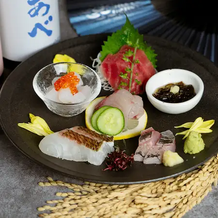 【1-限定・お手軽宴会・得々Plan-】全7品+2.5時間飲み放題付 3,980円|旬魚と季節の味覚を堪能