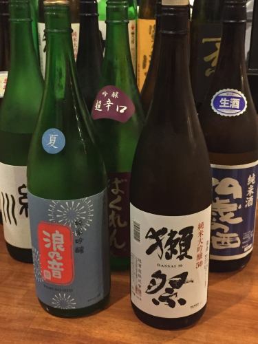 We have plentiful sake ♪