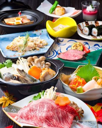 5,000 yen banquet course with 7 dishes and 2 hours of all-you-can-drink