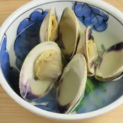 ホンビノス貝酒蒸し