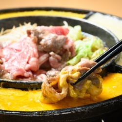 Genghis Khan cheese fondue