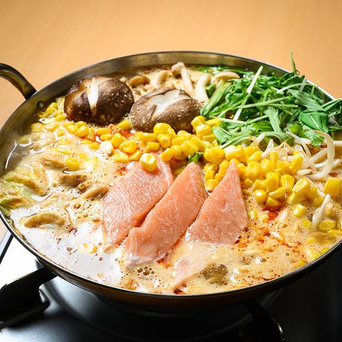 Enjoy the exquisite fisherman's Ishikari hotpot