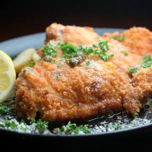 German specialty Wiener Schnitzel original