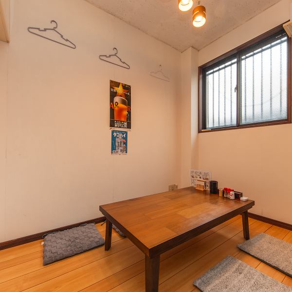 [Private room◇] We have one private room that can accommodate up to 8 people.It can accommodate up to 4 people, so even customers with small children can easily use it.Please enjoy private use without worrying about other people's eyes.