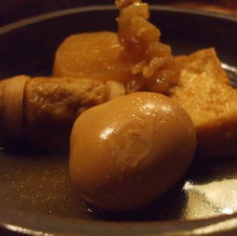 (11月限定!!)刺身盛合せ付きはる坊おでんコース♪2h飲み放題付き♪ 全10品4500円(税込)