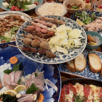 半年会！初夏の刺盛り付きはる坊コース！2ｈ飲放付き！ビールはドライ♪全9品5000円