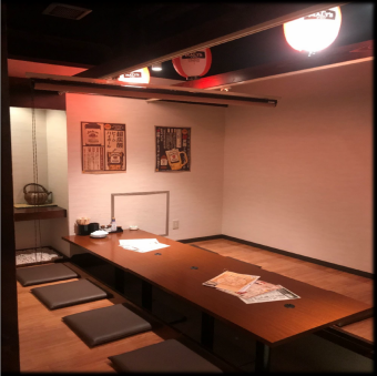 全席喫煙可能の個室完備！2名様～最大60名様にご対応できます！