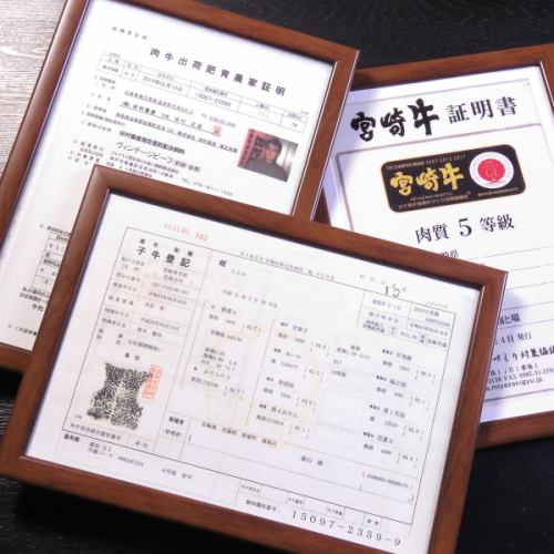 Buy one Japanese representative cow! Safe and secure.Posting the certificate in the store ♪ Auction off at Tokyo Shibaura, Japan's largest market!