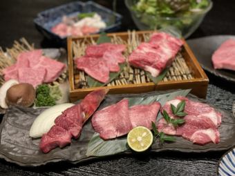 忘年会套餐【花套餐】20种以上的菜肴，附无限畅饮！5,500日元（含税）