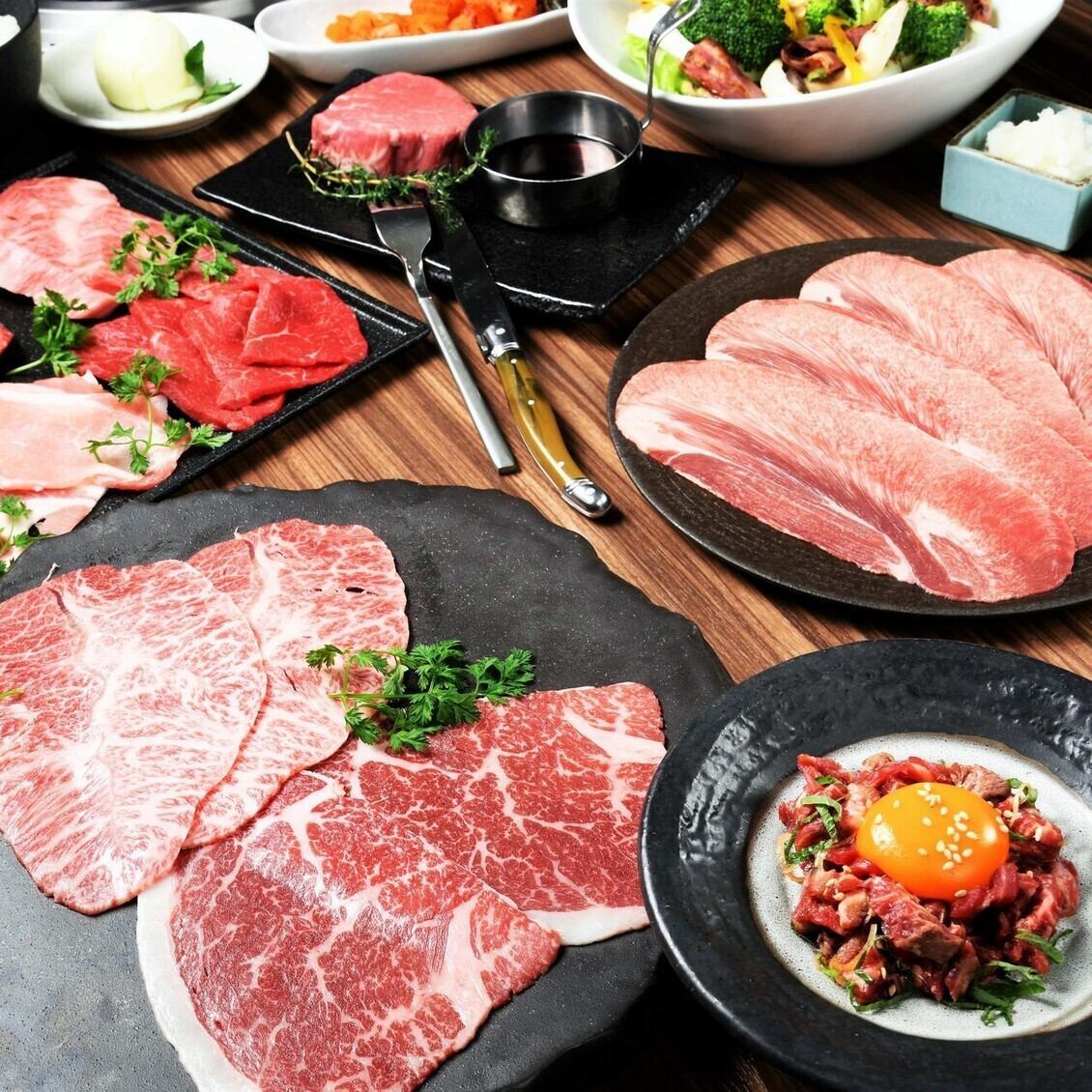 Lunch & takeout OK! Anyone can feel free to enjoy safe and reliable yakiniku in a fashionable space ♪