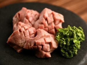 Thick-sliced ``raw tongue'' regular