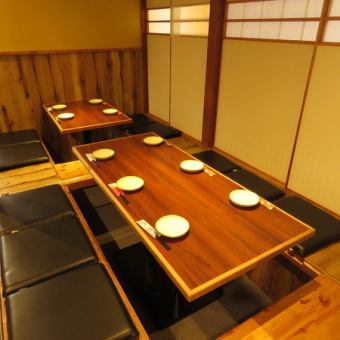 Completely private room with door for 8 to 10 people.It is a shop where you can smoke ♪