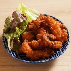 Deep-fried octopus