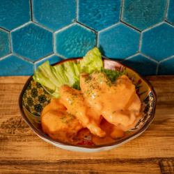 Rich shrimp mayonnaise