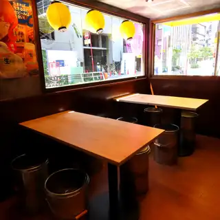 開放感のある店内！