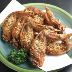 Sazan traditional taste Clear stream secret chicken wings fried