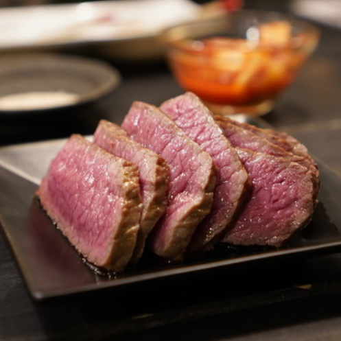 Our chefs carefully grill each item over charcoal.