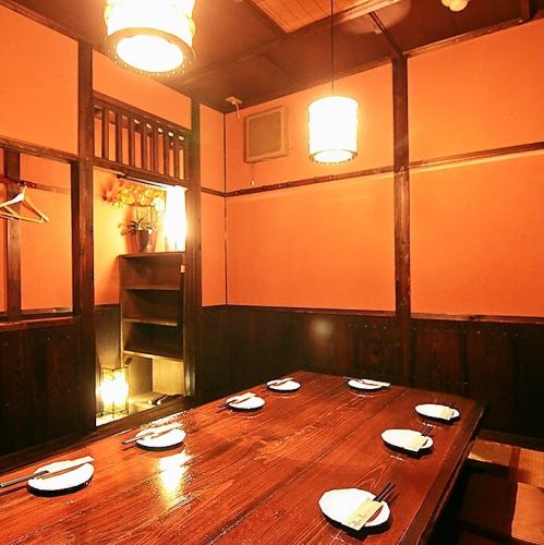 掘りごたつの個室