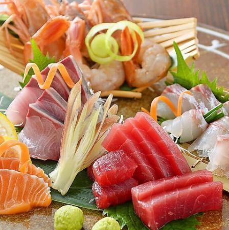 新鮮な海鮮をご用意♪こだわりの海鮮をお楽しみ頂けます!