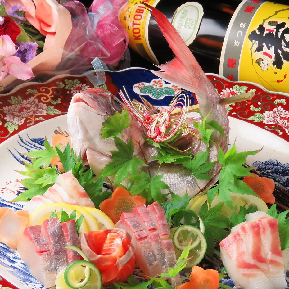 毎日市場直送の新鮮なお魚をご用意。お魚好きも納得！！