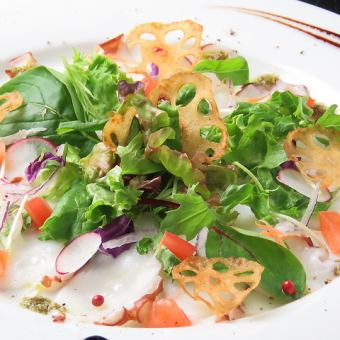 タコのカルパッチョ