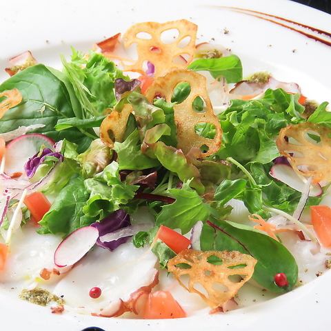 タコのカルパッチョ