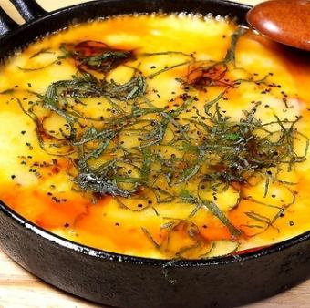 トマトチーズたっぷり鉄板焼