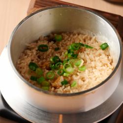 深川飯(アサリ、生姜、ネギ)