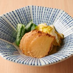 いぶりがっこクリームチーズ