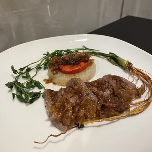 やわらか秋田牛のステーキ