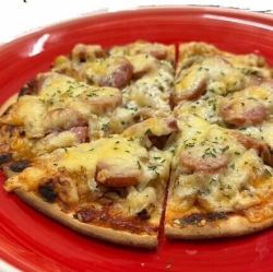 いぶりがっこのピザ(Sサイズ)