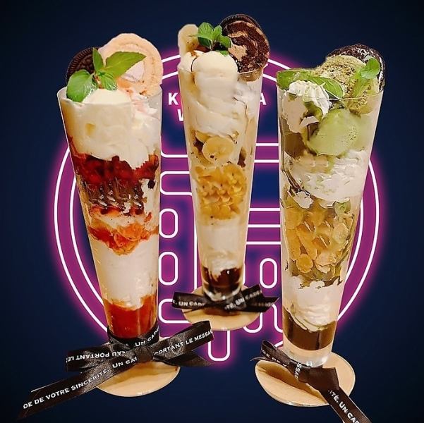☆You should definitely try our "Night Parfait"♪