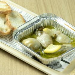 牡蠣のアヒージョ